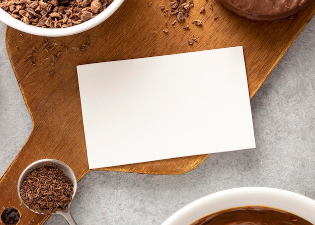 Gratis foto bovenaanzicht van heerlijke alfajores-koekjes