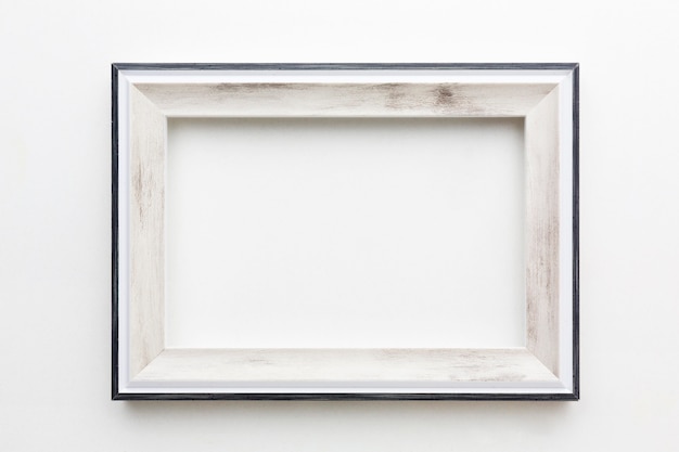 Bovenaanzicht van mooie houten frame concept