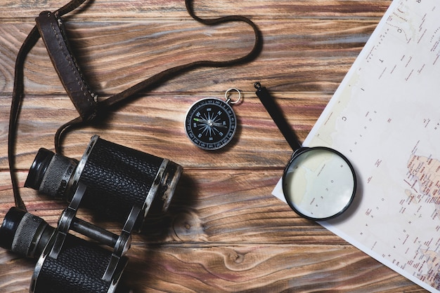 Gratis foto bovenaanzicht van reizen achtergrond