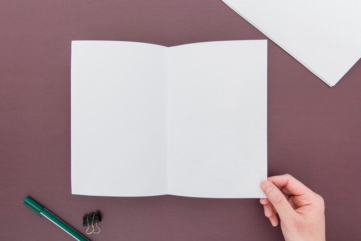 Gratis Foto brochure aanmaakproces