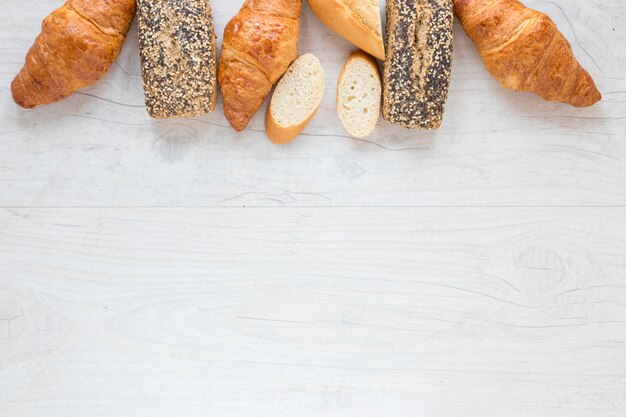 Brood en croissants