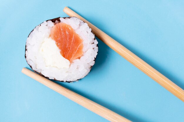 Broodje van de sushi het close-up verse sushi