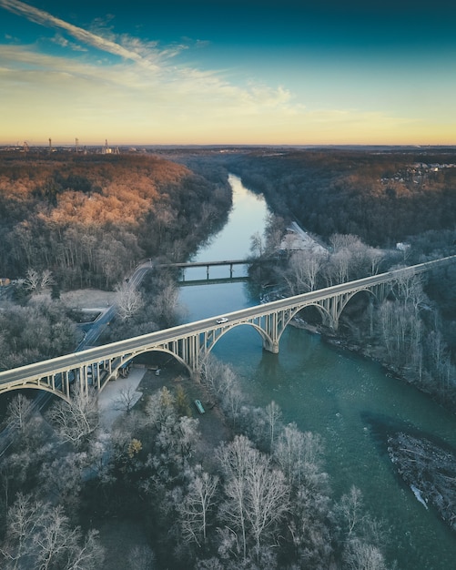 Bruggen over de rivier