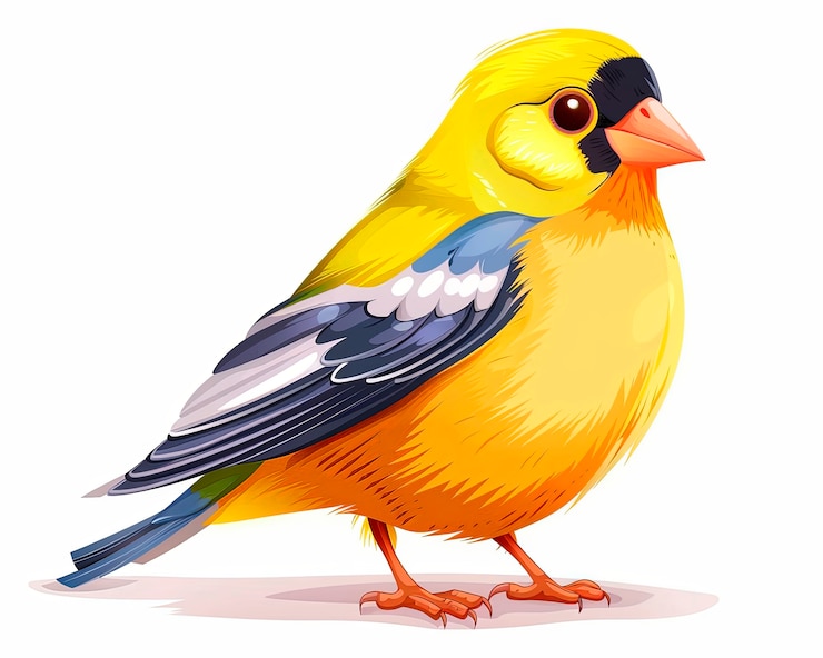 Gratis Foto cartoon vogel illustratie