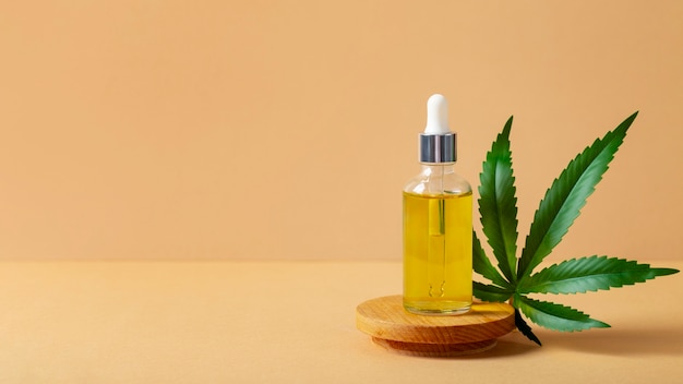 Cbd-behandelingsregeling stilleven