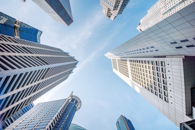 Central Business District in Singapore.