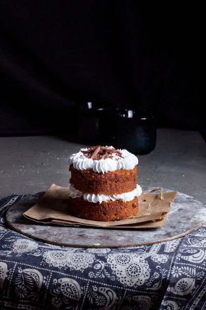 Gratis foto chocolade genot op tafel