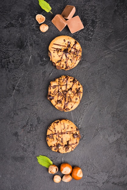 Gratis foto chocolade koekjes