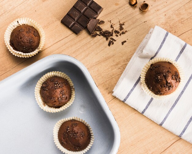 Chocolade muffins