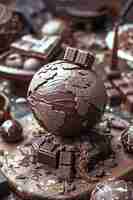 Gratis foto chocolate fantasy world ball