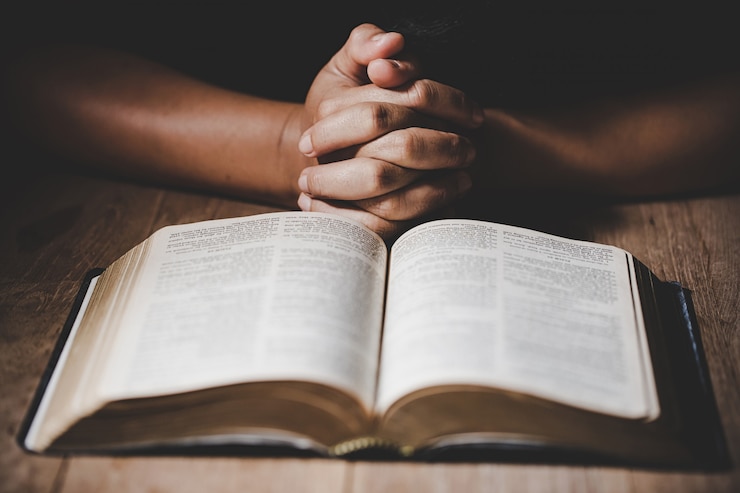Gratis Foto christelijk leven crisis gebed tot god.
