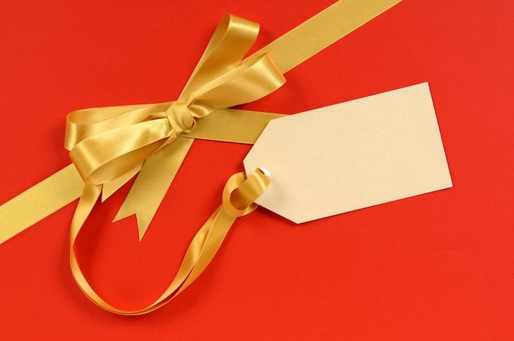 Gratis Foto christmas gift tag