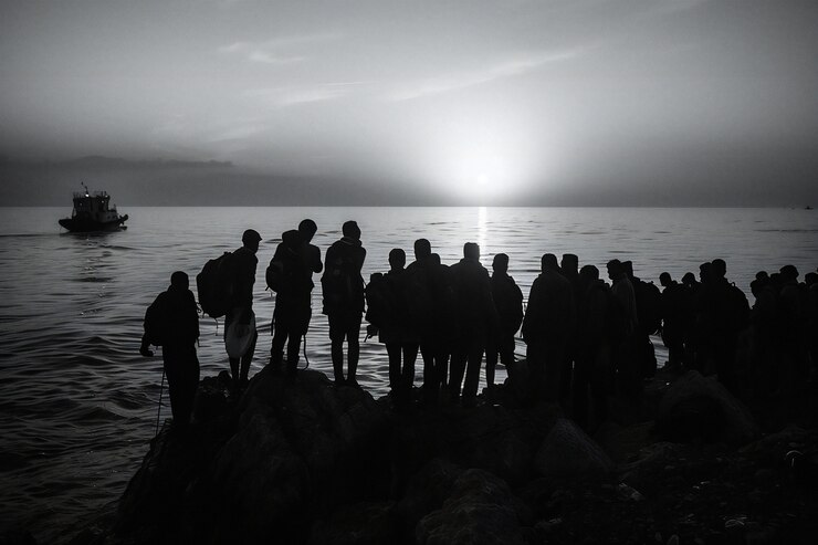Gratis Foto cinematografische weergave van de grote migratie
