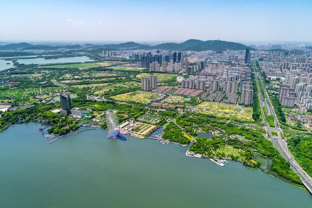 Cityscape van Wuxi