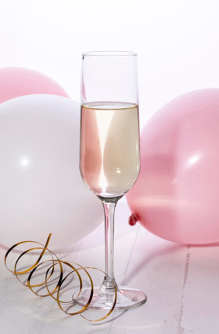 Gratis Foto close-up champagne glas