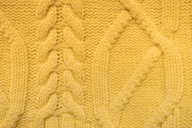 Close-up detail van gezellige kledingtextuur
