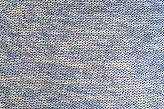 Close-up detail van gezellige kledingtextuur