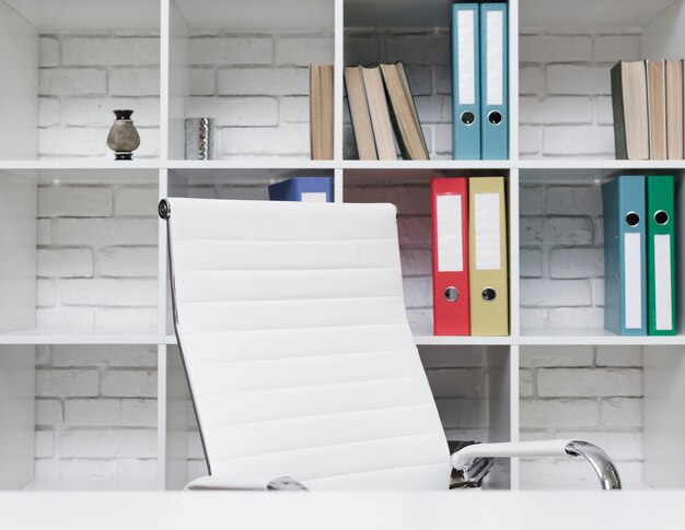 Close-up modern minimalistisch bureau