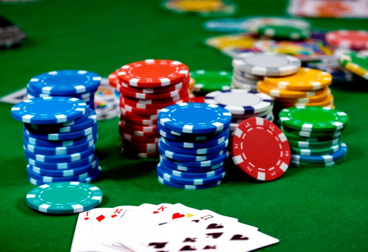 Gratis Foto close-up op casino poker chips