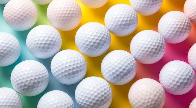 Gratis foto close-up op golfballen