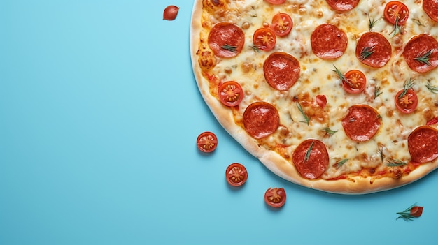 Gratis foto close-up op heerlijke pizza