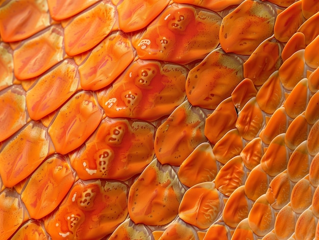 Close-up op het patroon van schubben