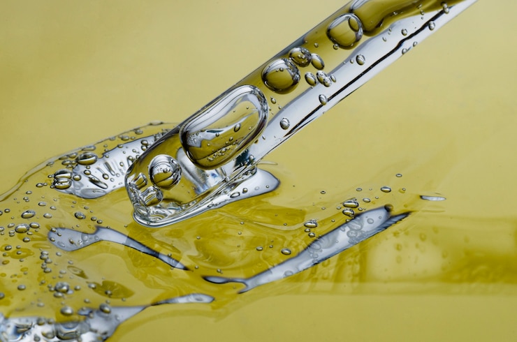 Gratis Foto close-up op hyaluronzuurbehandeling