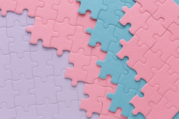 Close-up op puzzel achtergrond