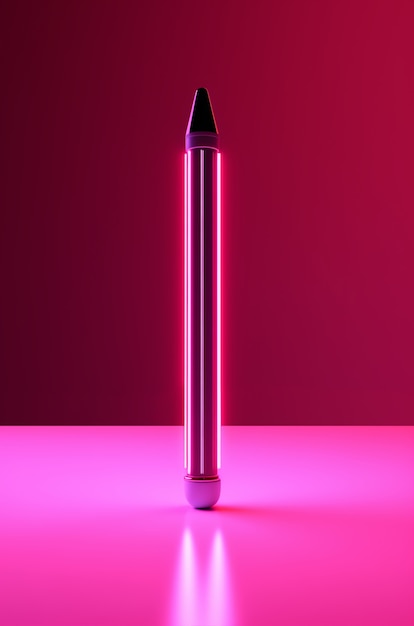 Close-up op roze pen