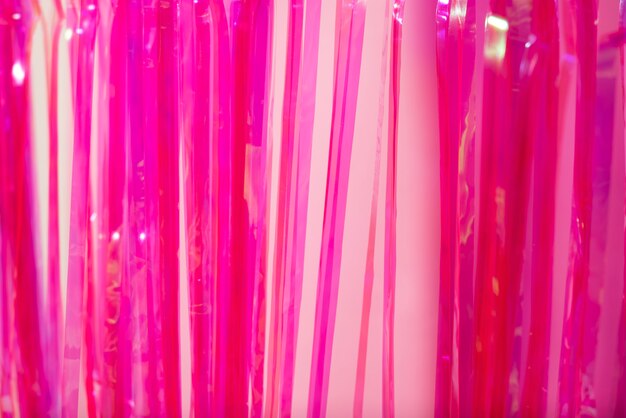 Close-up op roze vonken en glitter