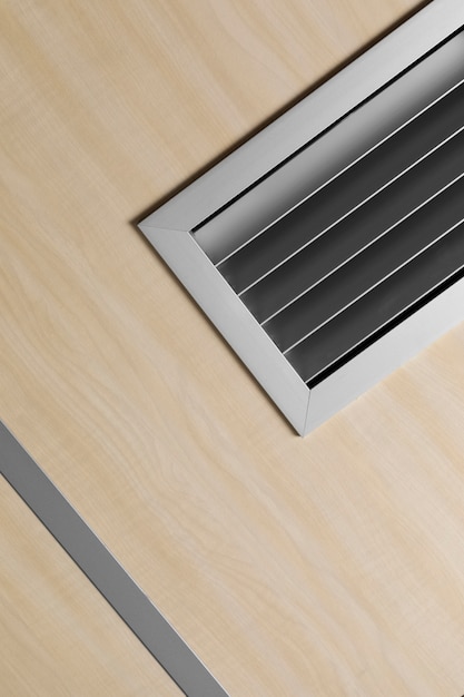 Close-up op ventilatiesysteem