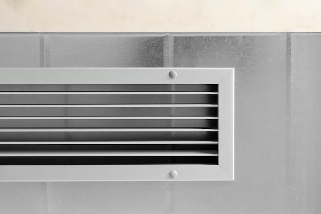 Close-up op ventilatiesysteem