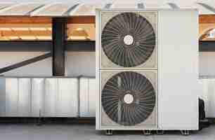 Gratis foto close-up op ventilatiesysteem