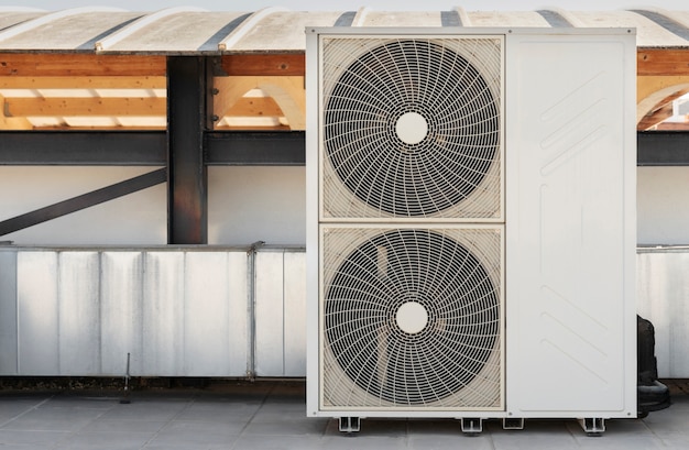 Close-up op ventilatiesysteem