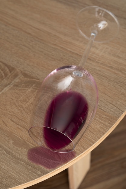 Gratis foto close-up op wijnvlek detail