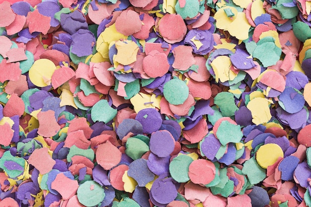 Close-up papier confetti