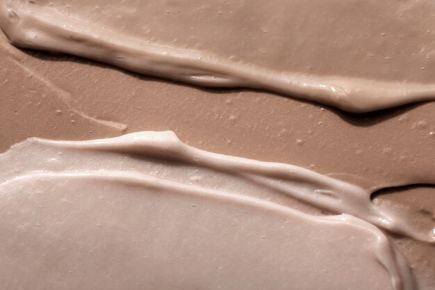 Close-up textuur van crème