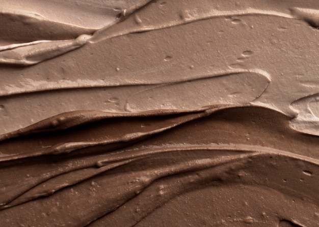 Gratis foto close-up textuur van crème