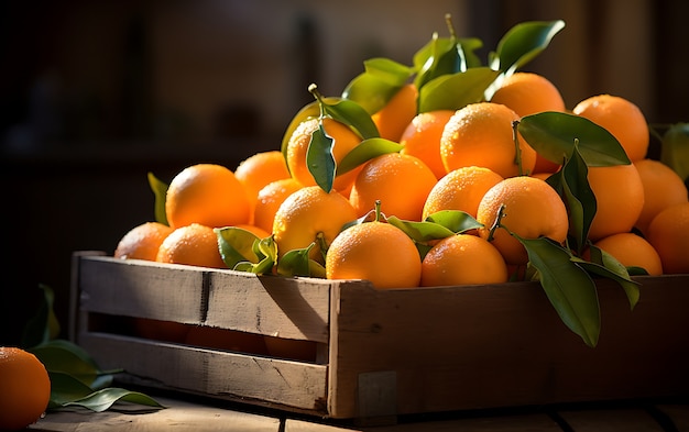 Gratis foto close-up van citrusvruchten van het seizoen voor de winter