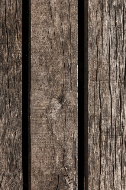 Close-up van een oude verweerde houten plank