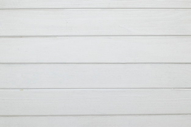 Close-up van een wit geschilderde houten muur