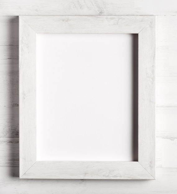 Gratis foto close-up van eenvoudig houten frame