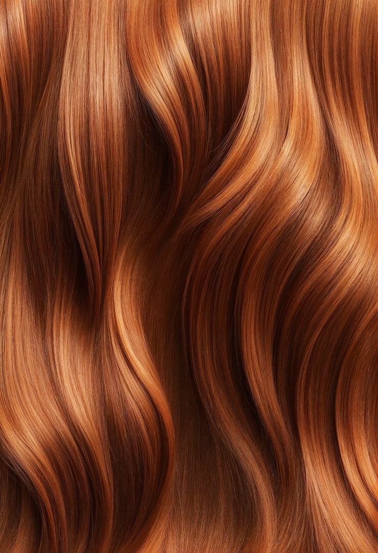Gratis Foto close-up van golvend rood haar