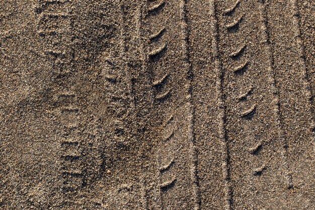 Close-up van het detail van de textuur van de grond