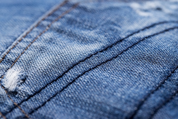 Close-up van jeans