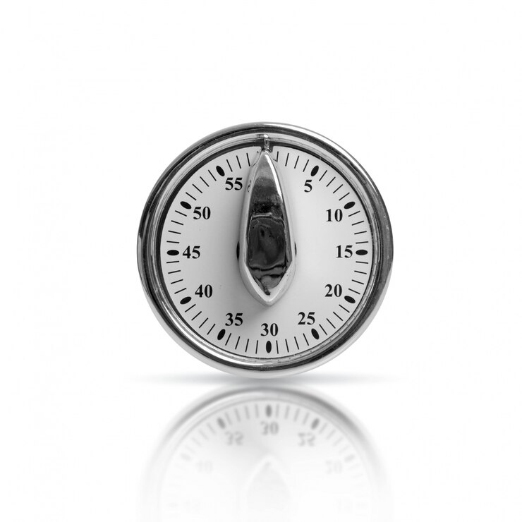 Gratis Foto close-up van metallic timer
