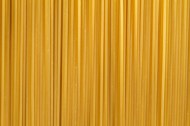 Close-up van ongekookte spaghetti