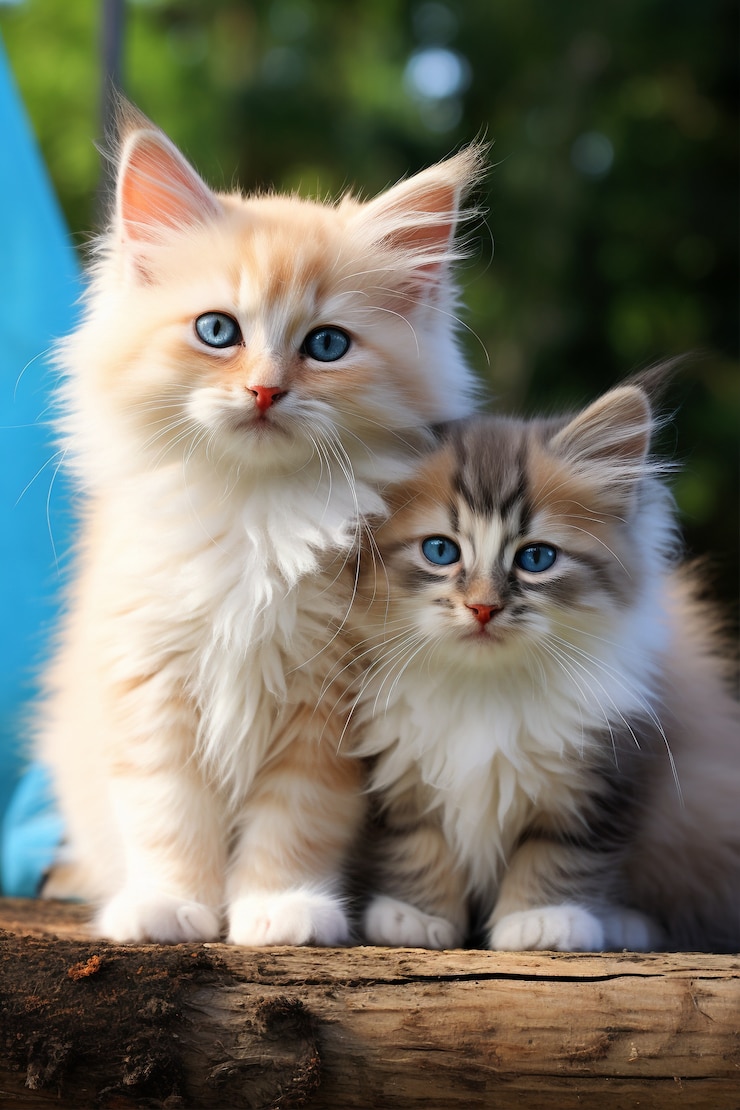 Gratis Foto close-up van schattige kittens
