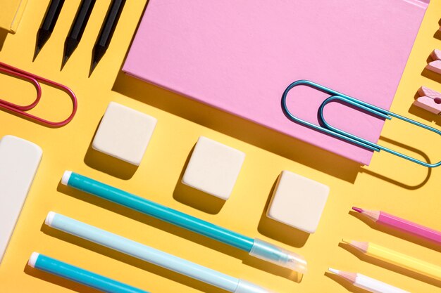 Close-up van terug naar school concept