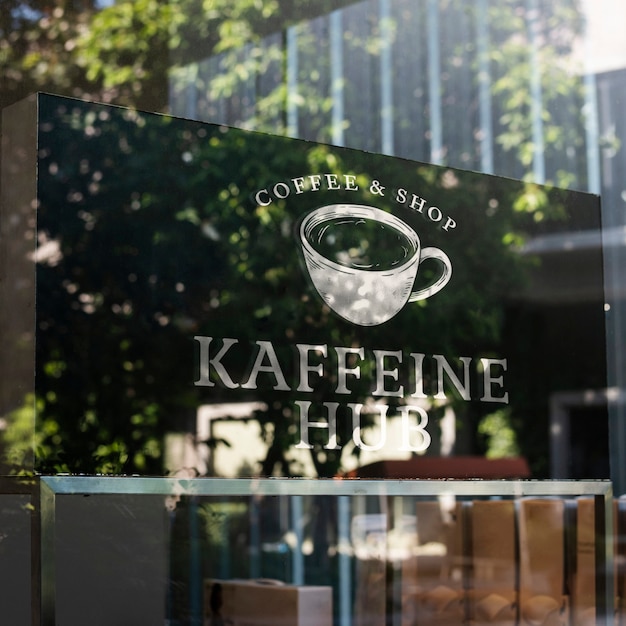 Coffeeshop van buiten